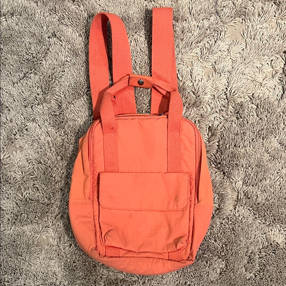 Stylish Orange Mini Backpack - image 1